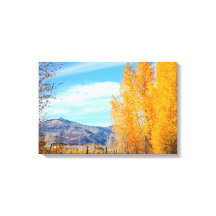 Colorado Herfst Vista Wrapped Canvas
