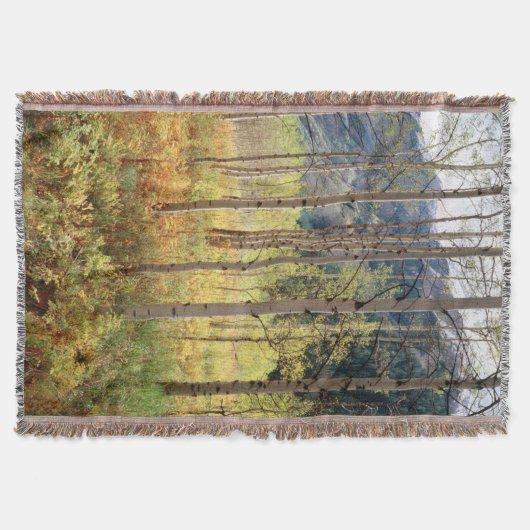 Colorado, herfstkleuren van espbomen deken (Voorkant)