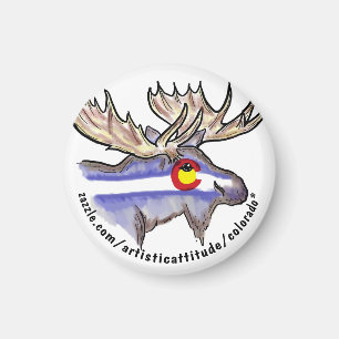 Colorado herten oog promo magneet