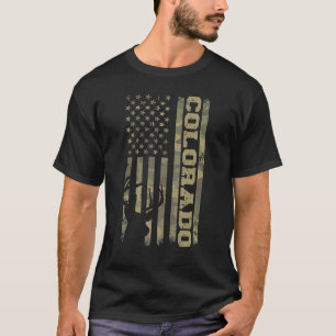 Colorado Hertenjager Hertenjacht Camo USA T-shirt