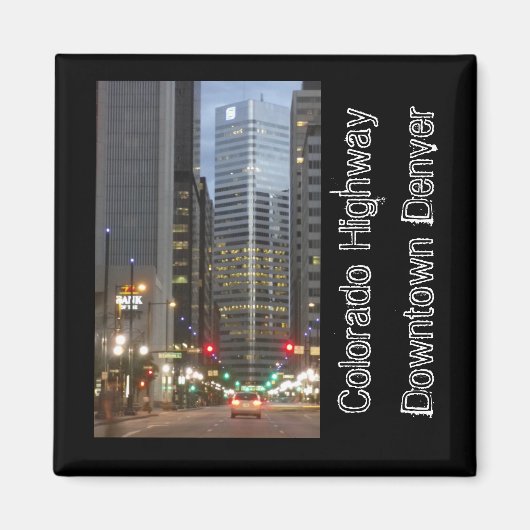 Colorado Highway Magnet (Voorkant)