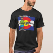 Colorado Hiking Moose T-shirt (Voorkant)