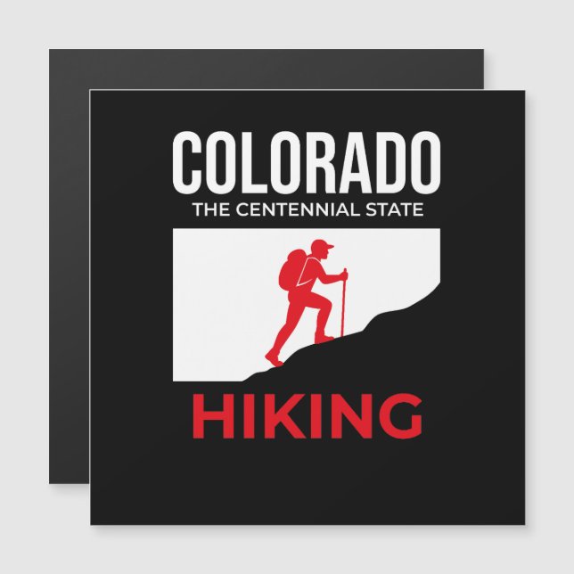 Colorado Hiking – The Centennial State USA (Voorkant / Achterkant)