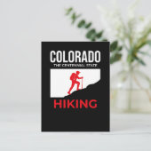 Colorado Hiking – The Centennial State USA Briefkaart (Staand voorkant)