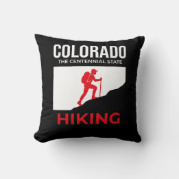 Colorado Hiking – The Centennial State USA Kussen