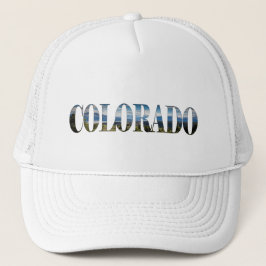 Colorado Hoed Colorado berg tekst  Trucker Pet
