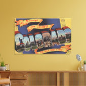 Colorado (Hoge Staat Mile) Canvas Afdruk (Insitu (Woonkamer))