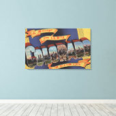 Colorado (Hoge Staat Mile) Canvas Afdruk (Insitu (Houten vloer))