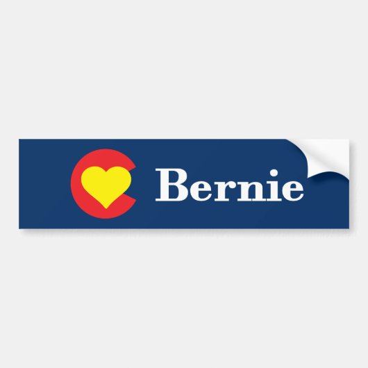 Colorado houdt van Bernie Sanders Bumpersticker (Voorkant)