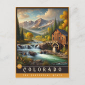 Colorado | hyperrealistisch Briefkaart (Voorkant)