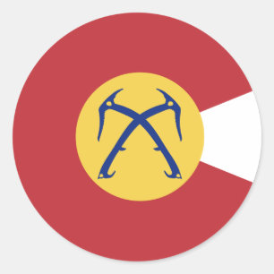 Colorado Ice Tools Ronde Sticker