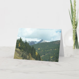 Colorado in de Herfst Kaart