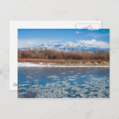 Colorado in de winter briefkaart (Voorkant / Achterkant)