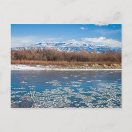 Colorado in de winter briefkaart