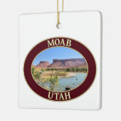 Colorado in Moab, Utah Keramisch Ornament (Links)