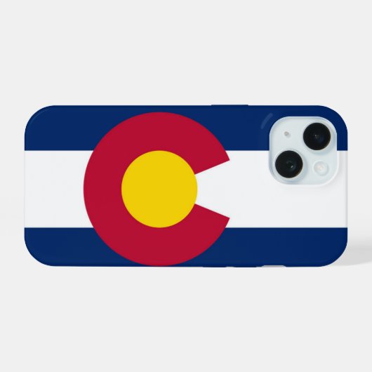 Colorado iPhone 15 Case (Achterkant horizontaal)