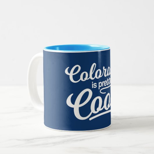 Colorado is  kool tweekleurige koffiemok (Voorkant links)