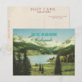 Colorado-kaart Briefkaart (Voorkant / Achterkant)