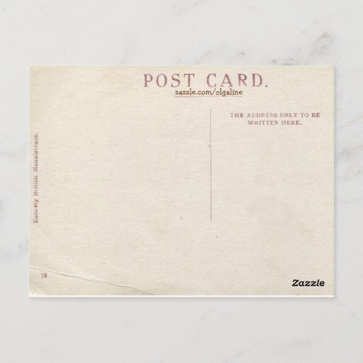 Colorado-kaart Briefkaart (Achterkant)