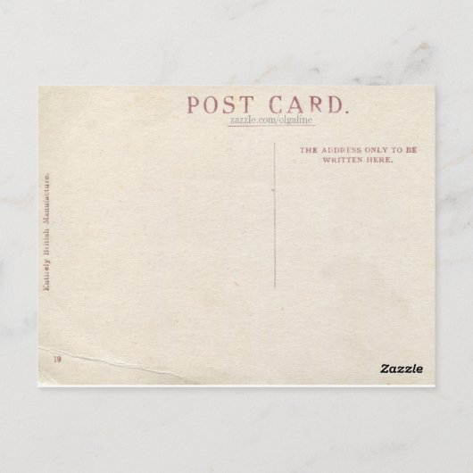 Colorado-kaart Briefkaart (Achterkant)