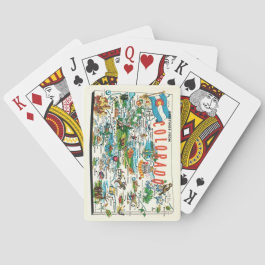  Colorado Kaart Speelkaarten (Achterkant)