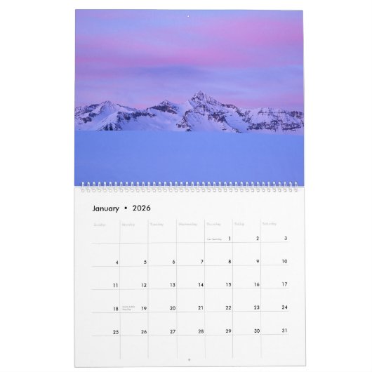 Colorado kalender (Jan 2026)