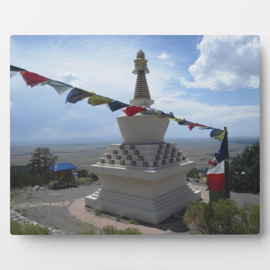 Colorado Karmapa Stupa Plaque Fotoplaat (Voorkant)