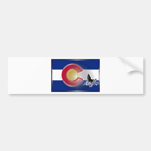 Colorado Kayak Bumpersticker (Voorkant)