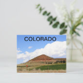 Colorado Kegelvormige Bergen Briefkaart (Staand voorkant)