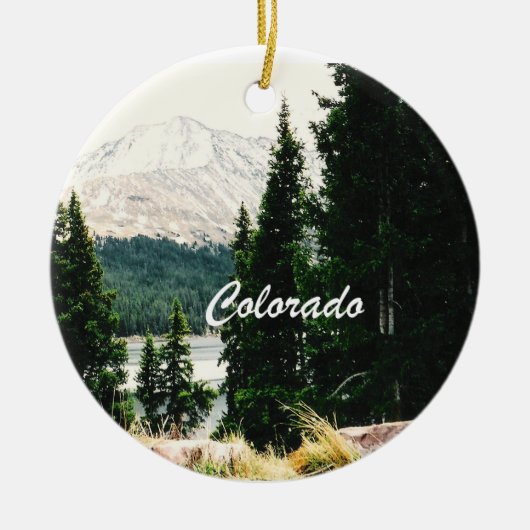 Colorado Keramisch Ornament (Voorkant)