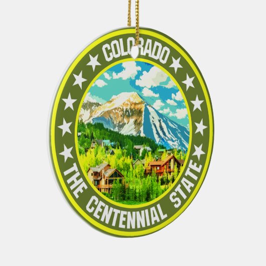 Colorado Keramisch Ornament (Rechts)