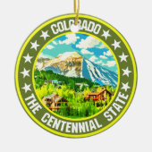 Colorado Keramisch Ornament (Voorkant)