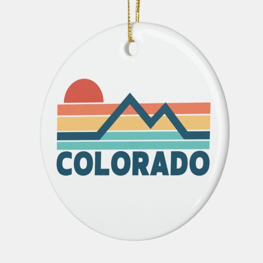 COLORADO KERAMISCH ORNAMENT (Links)
