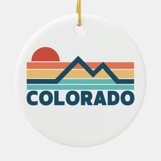COLORADO KERAMISCH ORNAMENT (Achterkant)