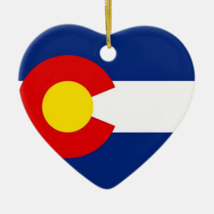 Colorado Keramisch Ornament