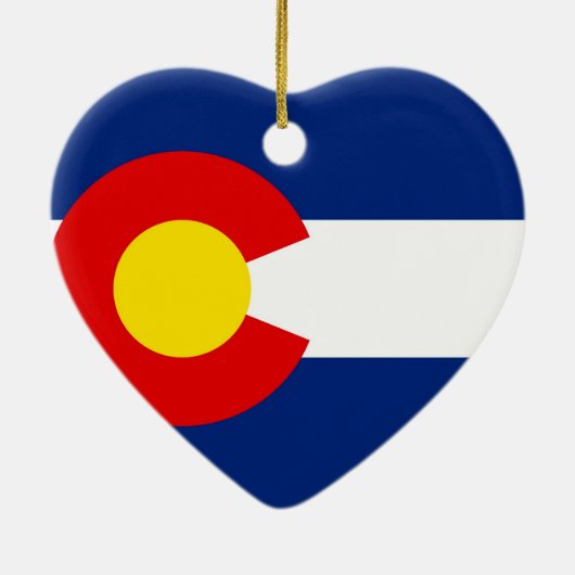 Colorado Keramisch Ornament (Achterkant)