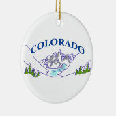 Colorado Keramisch Ornament (Rechts)
