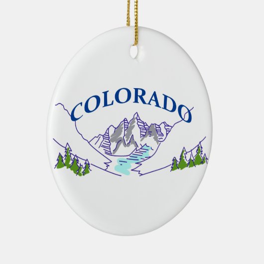 Colorado Keramisch Ornament (Rechts)
