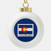 Colorado Keramische Bal Ornament (Voorkant)