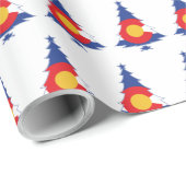 Colorado Kerstboom Cadeaupapier (Rol Hoek)