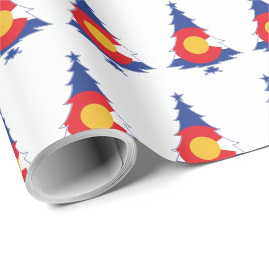 Colorado Kerstboom Cadeaupapier (Rol Hoek)