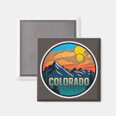 Colorado keukenmagneet magneet (Voorkant / Achterkant)