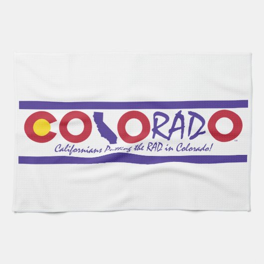 ColoRADo Kitchen Towel Theedoek (Horizontaal)