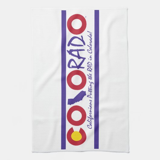 ColoRADo Kitchen Towel Theedoek (Verticaal)
