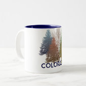 Colorado-kleurige mok koffie (Voorkant links)
