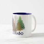 Colorado-kleurige mok koffie (Voorkant rechts)
