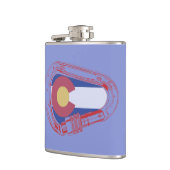 Colorado Klim Carabiner Heupfles (Links)