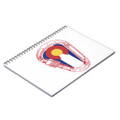 Colorado Klim Carabiner Notitieboek (Linkerzijde)