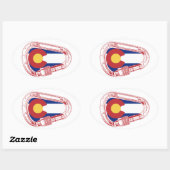 Colorado Klim Carabiner Ovale Sticker (Vel)