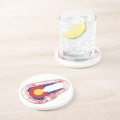 Colorado Klim Carabiner Zandsteen Onderzetter (Zijkant)